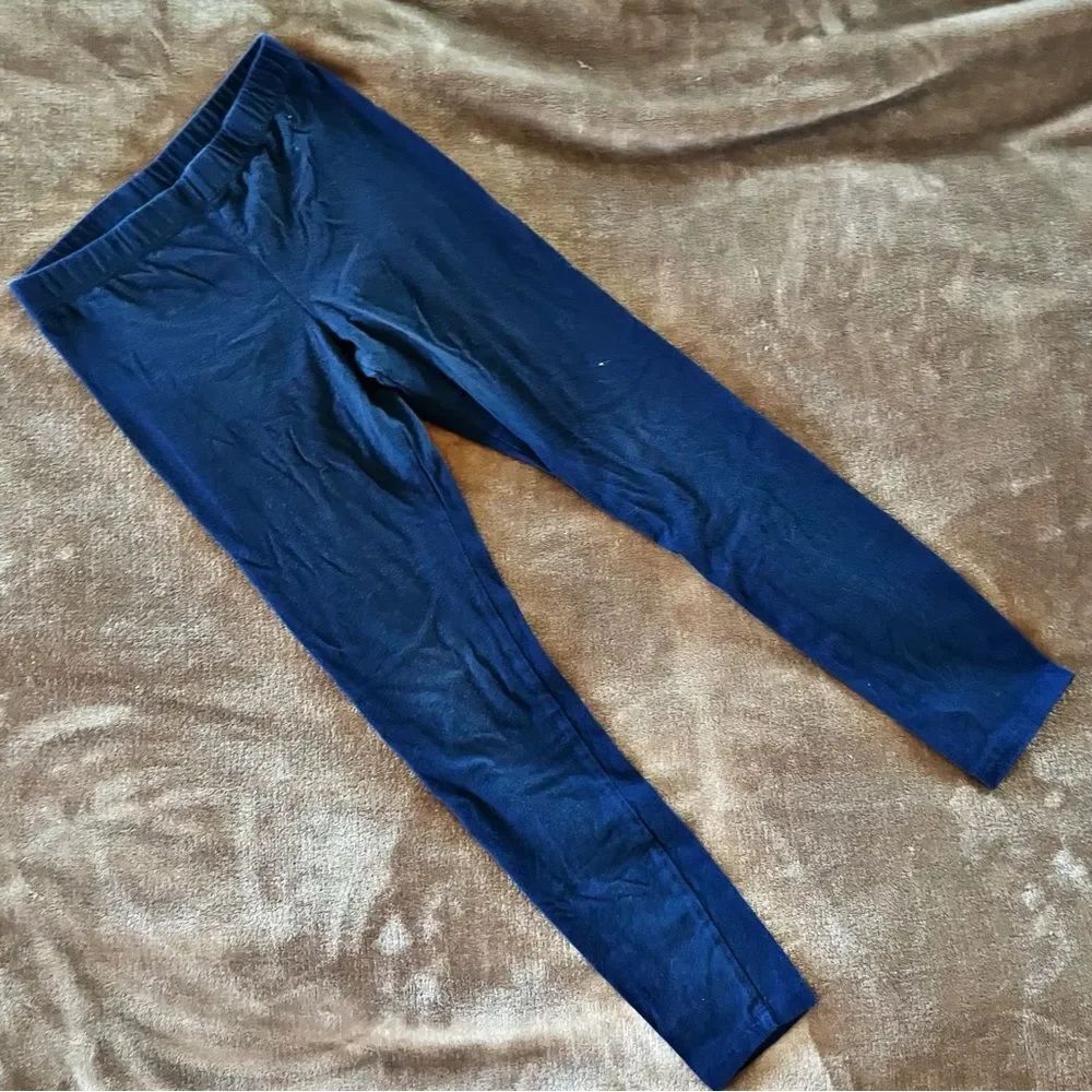 Arizona Jean Co Girls Navy Blue Leggings Size 7